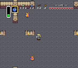 A Dark Spire room with enemies